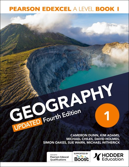 Pearson Edexcel A-level Geography Book 1, Updated Fourth Edition: Boost eBook