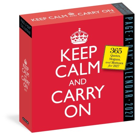 Keep Calm and Carry On Page-A-Day® Calendar 2027