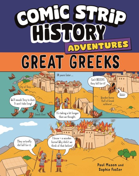 Comic Strip History Adventures: Great Greeks